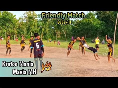 KRATON MANIA VS MAVIA MH Bola Kasti Cilik Madura YouTube