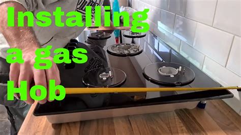 How To Install A Larger Gas Hob The Hard Part Leave The Gas Pipe To