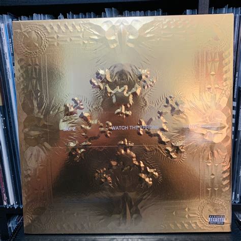 Jay Z Kanye West Watch The Throne Official Picture Disc Vinyl Lp