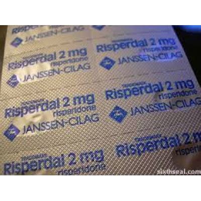 Risperdal Risperidone 2mg 20 Tablets