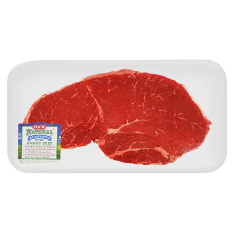 H E B Natural Beef Center Cut Sirloin Steak Thick Usda Choice Shop