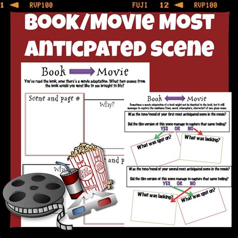 anticipated scene book   comparison  book  book