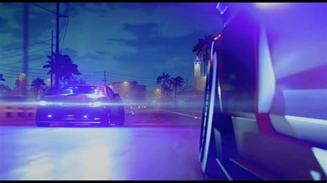 Need For Speed Heat Cutscene Police Chase Youtube