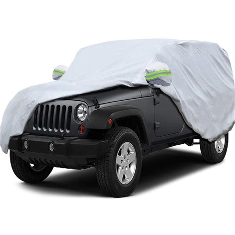 Exterior Accessories Big Ant Jeep Cover for Jeep Wrangler 4 Door Waterproof Car Covers All ...