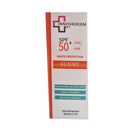 SUNNY ECRAN SOLAIRE PEAU SECHE INNOVADERM 50ML