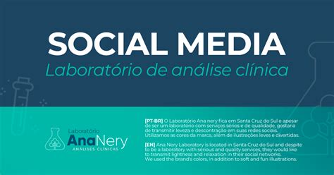 Social Media Laborat Rio De Exames On Behance