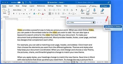 Efficiently Searching Microsoft Word Documents