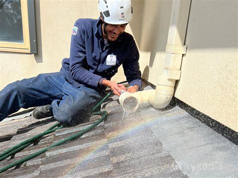 How To Clean A Downpipe Spreader Graysons Gutter Cleaning Melbourne