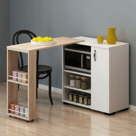 Mueble Multiusos Serose Con Mesa Plegable