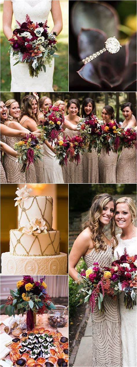 Gorgeous Fall Wedding Reception Idea Photo Carley K Photography