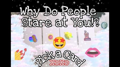 🍒🔥why Do People Stare At You😏💋 Pick A Card Tarot Reading Youtube