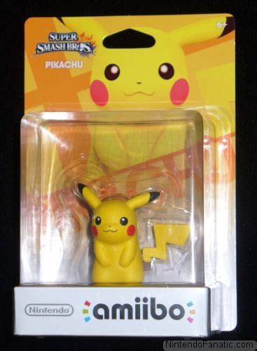 Super Smash Bros Pikachu Amiibo