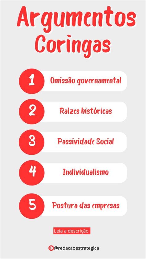 Argumentos Coringas Para Redação - Argumentos Coringas para a Redação do Enem | Enem, Citações coringas ...