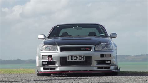 Meet New Zealands Finest Skyline R34 Gt R 1000hp Demon Gtspirit