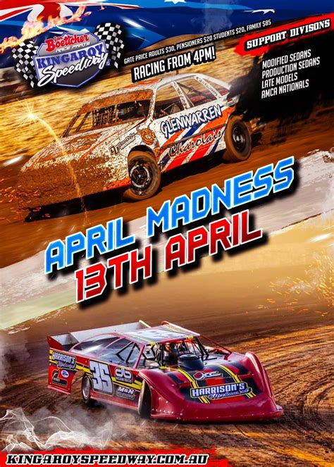 Kingaroy Speedway April Madness - Visit South Burnett