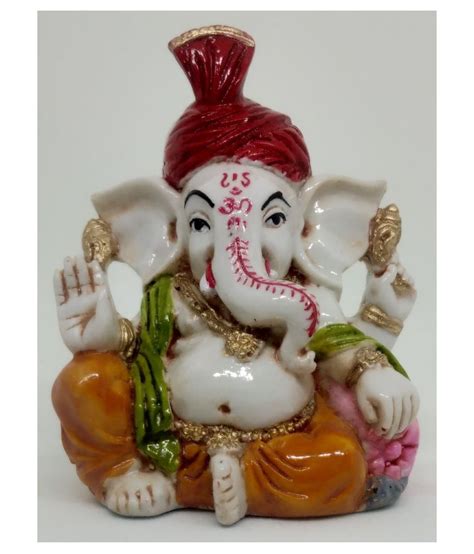 Earth GANESH STATUE Resin Ganesha Idol 6 X 4 Cms Pack Of 1 Buy Earth