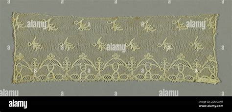 Borders Medium Linen Technique Bobbin Lace Mechlin Style N Europe