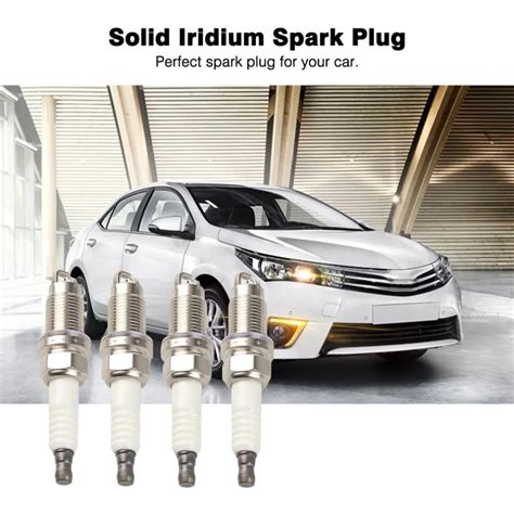 New Pcs Solid Iridium Spark Plug Unique Design For Car Oem