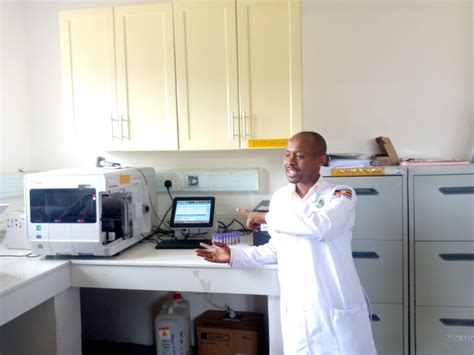 MK Newslink MBARARA REFERRAL HOSPITAL LAB RECEIVES INTERNATIONAL