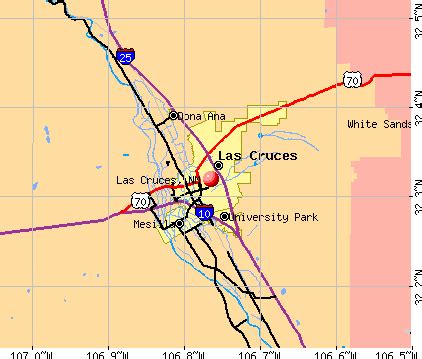 Las Cruces New Mexico Map - Maping Resources