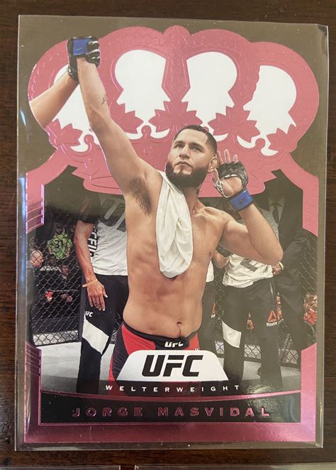 JORGE MASVIDAL 2021 Chronicles Crown Royal PINK Origins Luminance