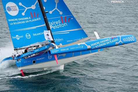 D Fi Voile Solidaires En Peloton Le Multi De Thibaut Vauchel Au