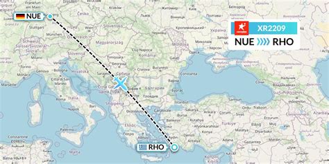 Xr Flight Status Corendon Airlines Europe Nurnberg To Rhodes Cxi