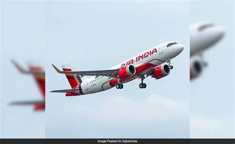 Welcome Home Air Indias 1st Narrow Body Jet In New Livery Lands In