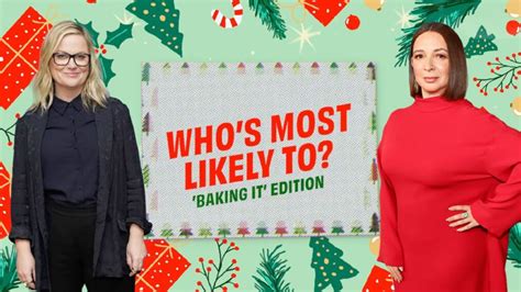 'Baking It' Hosts Amy Poehler & Maya Rudolph Play 'Who's Most Likely To ...