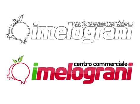 Logo Centro Commerciale I Melograni Behance