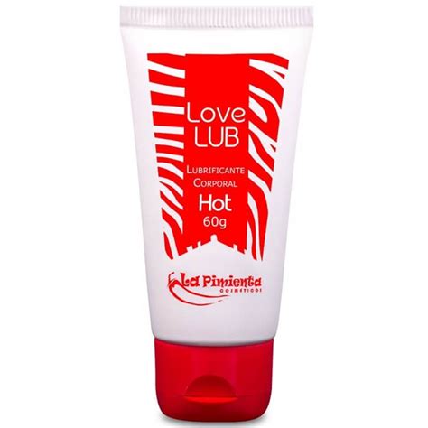 Gel Lubrificante Íntimo a Base de Água Sex Shop Sensação Hot para Sexo