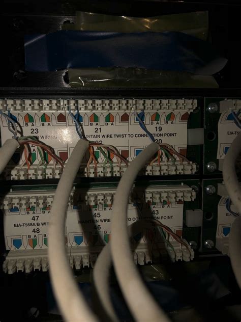 Upgrading home hardwired network - is patch panel the problem ...