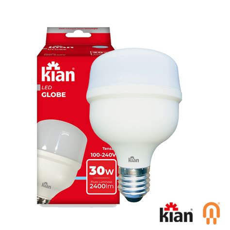 Lâmpada Led Bulbo Alta Potência 30w Bivolt E27 Kian MLighting