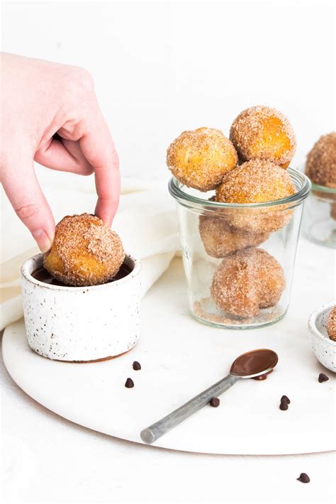 Homemade Air Fryer Doughnut Holes Snacks And Sips