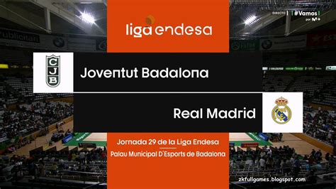 BASKETBALL Liga Endesa 2022 23 Joventut Badalona Vs Real Madrid 23