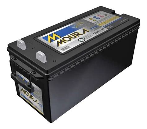 Baterias Moura Distribuidor Autobate - Bateria Moura 150ah 12v Estacionária Distribuidor Autorizado ...