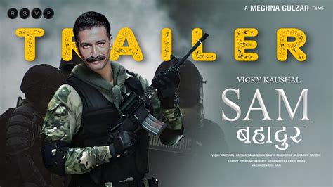 Sam Official Trailer Vicky Kaushal Sanya Malhotra Fatima S