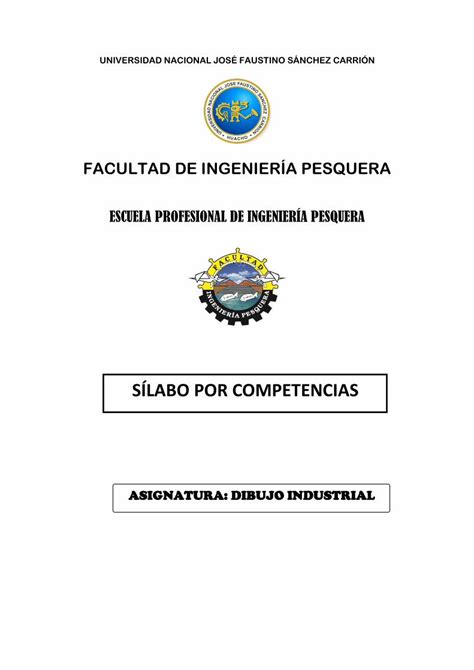 PDF SÍLABO POR COMPETENCIAS unjfsc edu peacotación y