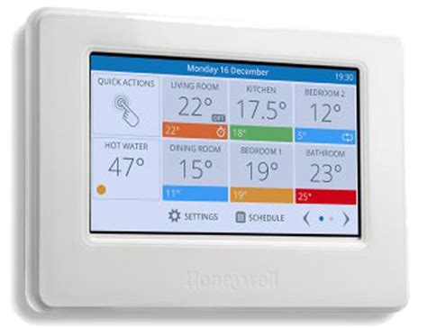 Honeywell Reveal New Wi Fi Version Of Evohome Smart Heating Controller Automated Home