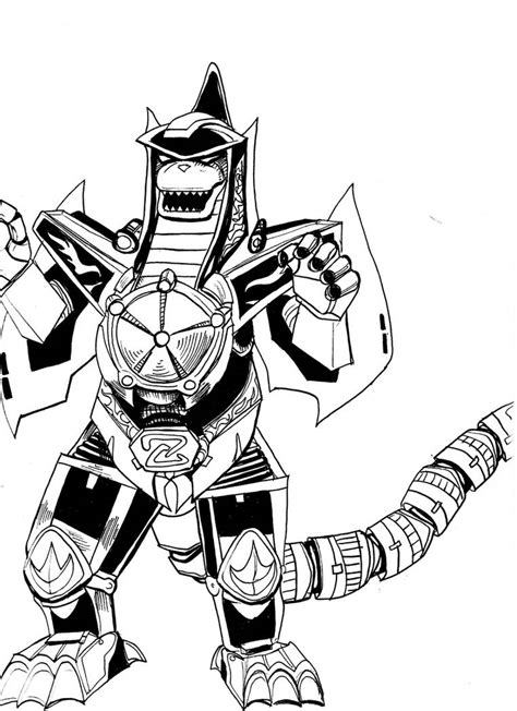 Free Sketch 2009 Dragonzord By Nickmockoviak On Deviantart