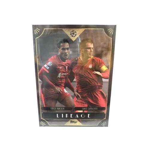 2021 22 Topps Deco UEFA Champions League Soccer Cards Lineage Shopee