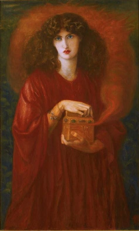 Pandora Passion For Paintings Dante Gabriel Rossetti Pre