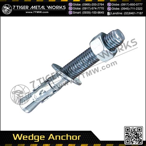 Wedge Anchor Expansion Bolt Bolt And Nut Supplier Philippines