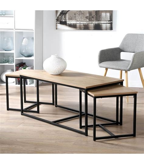 Lot De Tables Basses Gigognes Easy Mobilier