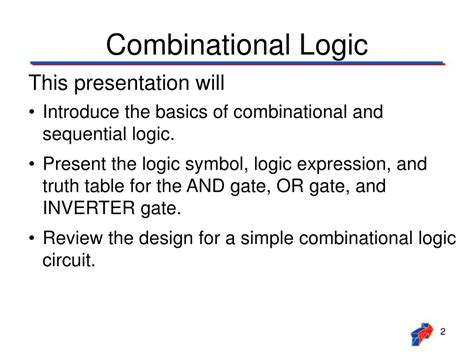 PPT Combinational Logic An Overview PowerPoint Presentation Free