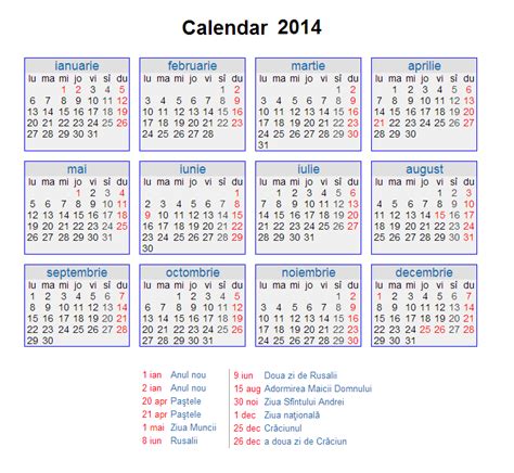 Calendarul Pe Saptamani Get Calendar Update