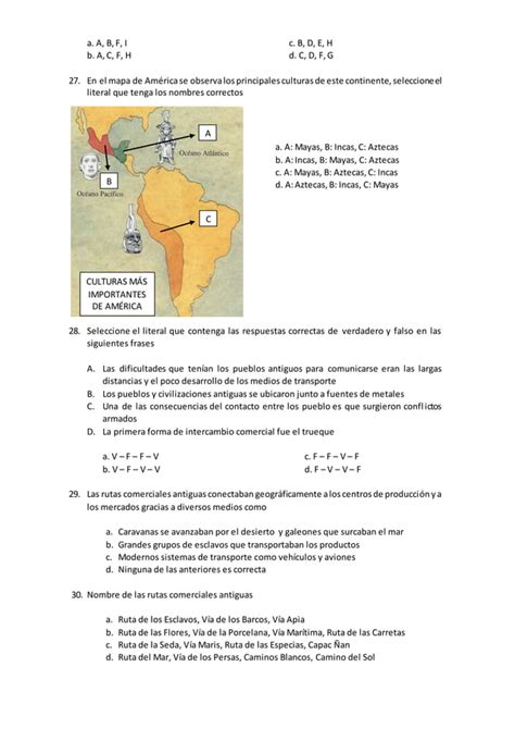 Cuestionario De Historia Segundo Parcial PDF