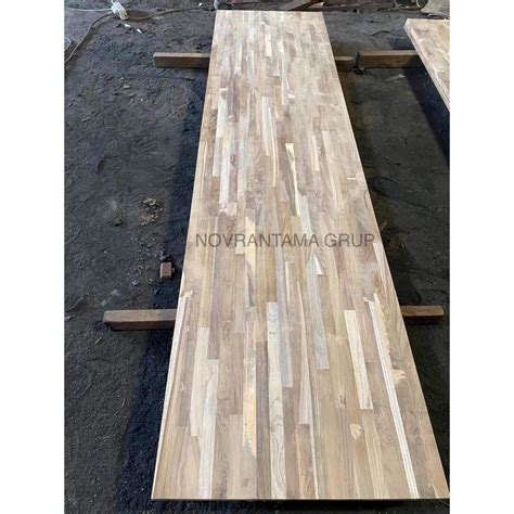 Jual Papan Fjl Kayu Jati Perhutani Tpk Ukuran X X Cm Top Table Fjl