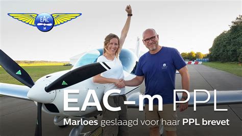 Marloes Is Geslaagd Voor Haar Brevet Eindhovense Aeroclub Motorvliegen