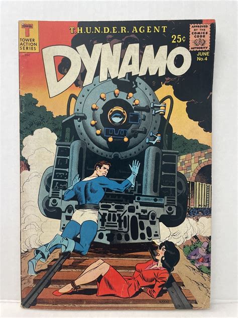 Dynamo 4 1967 Tower Comics Wally Wood Art Comic Books Silver Age